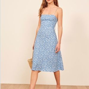 Reformation Peach Dress